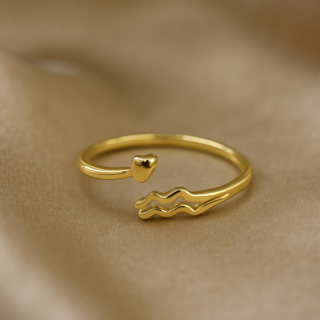 Aquarius Constellation Ring