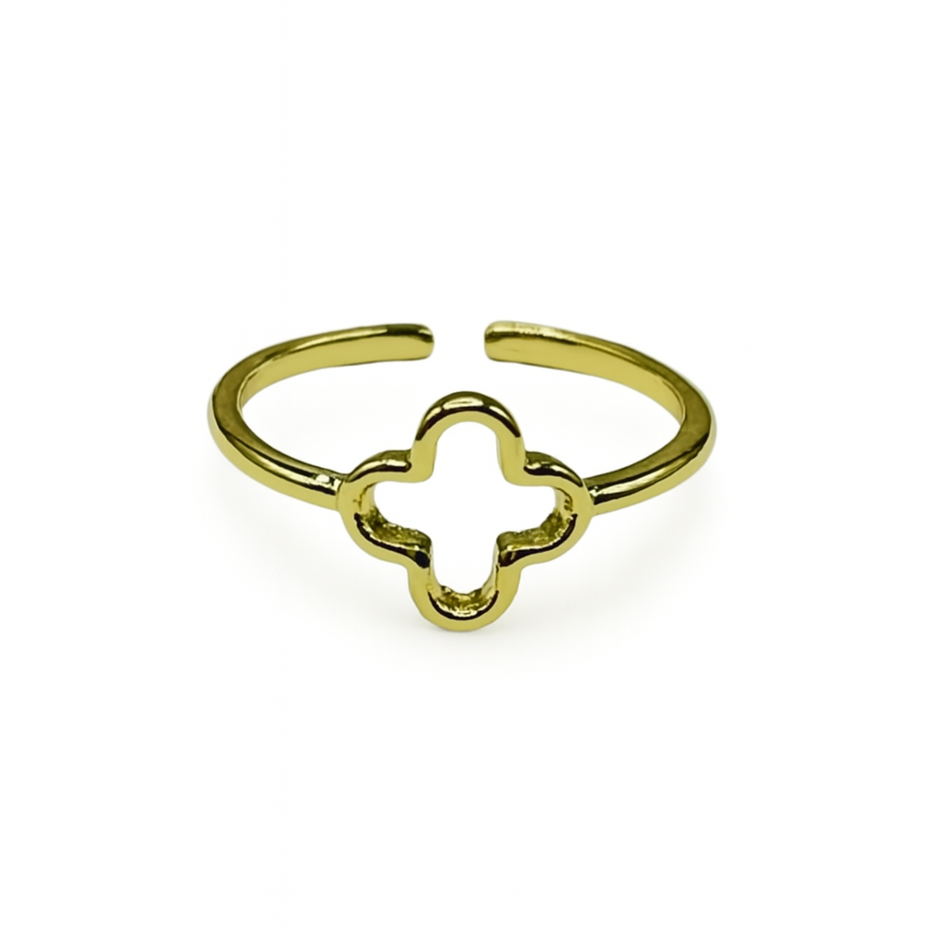 Cross Charm Ring