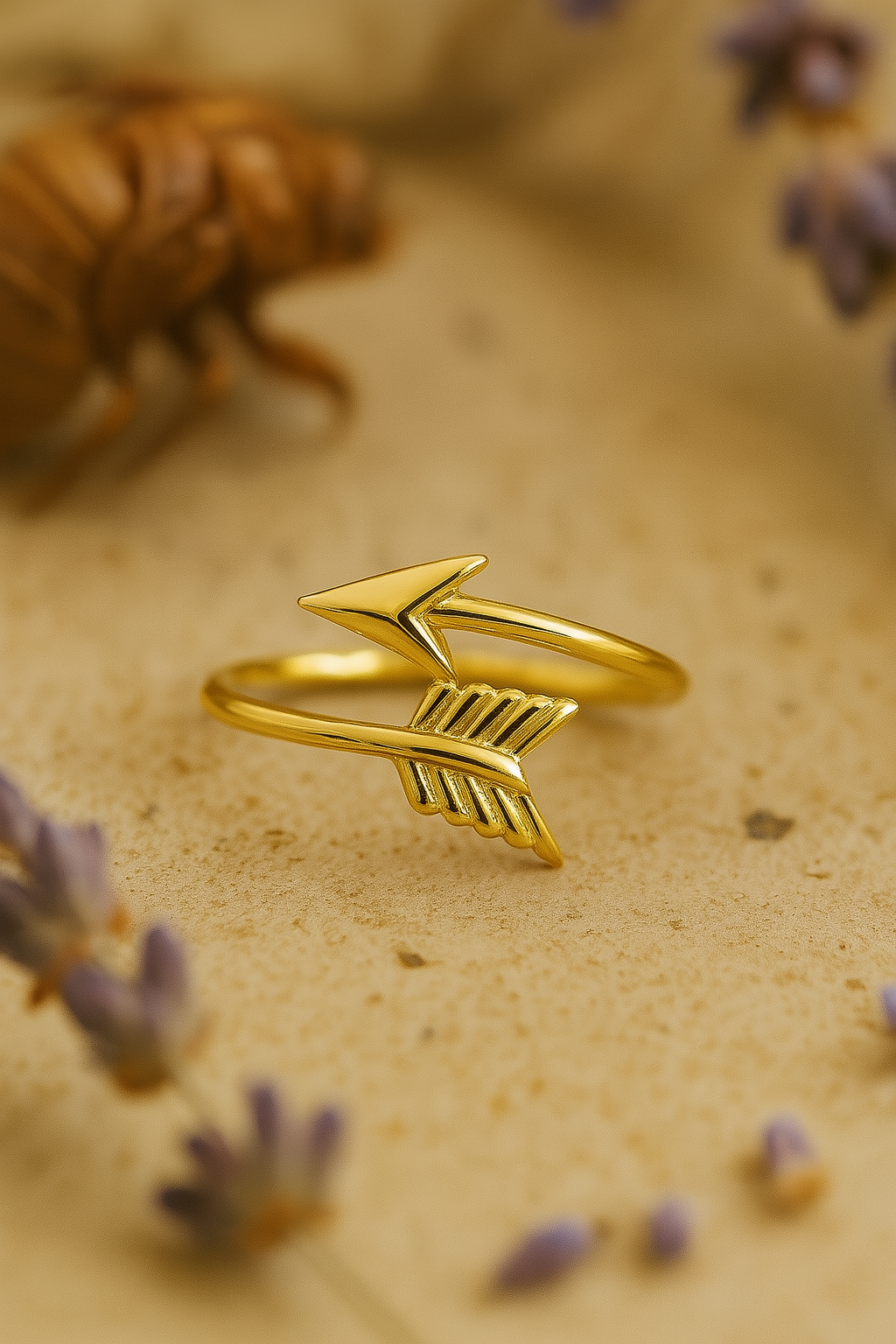 Arrow Arc Ring