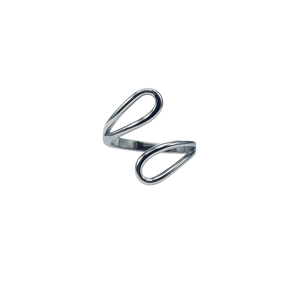 Flowing Curve Ring
