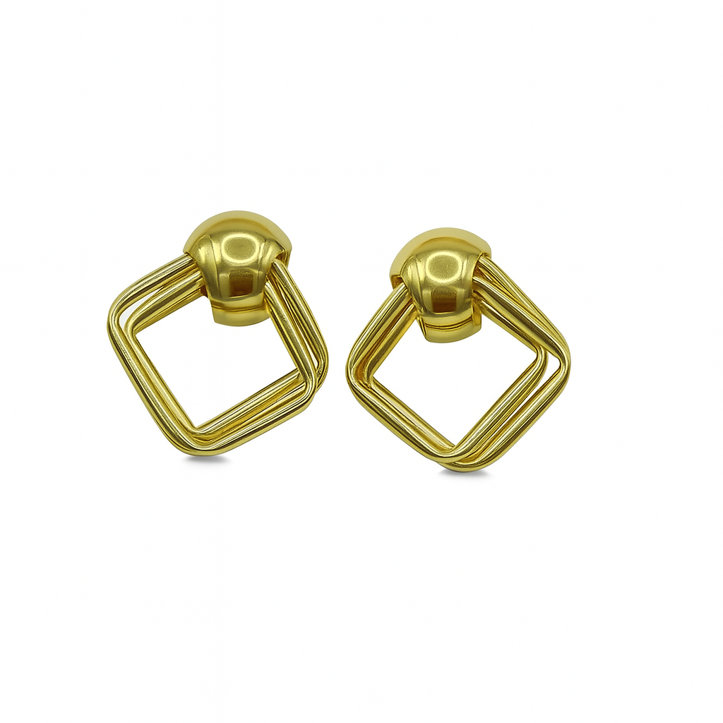 Square Radiance Earrings