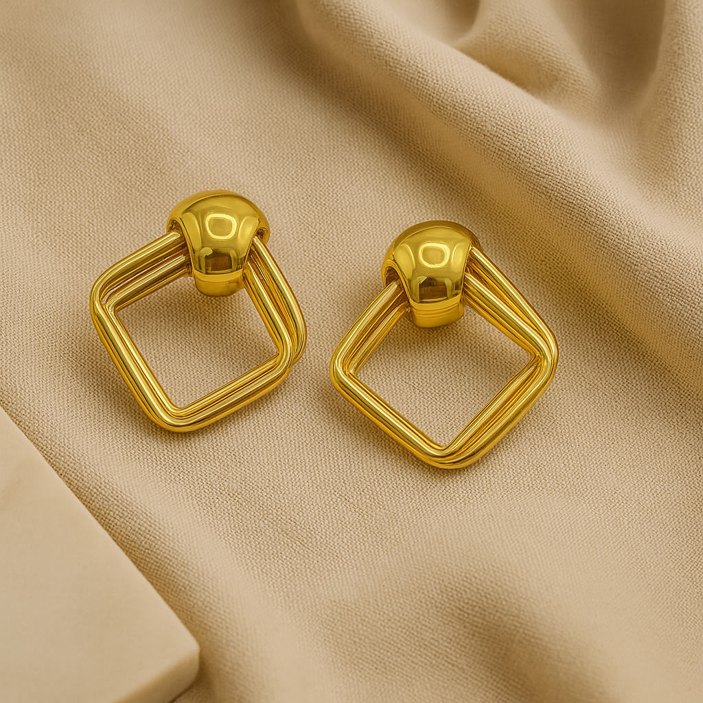 Square Radiance Earrings