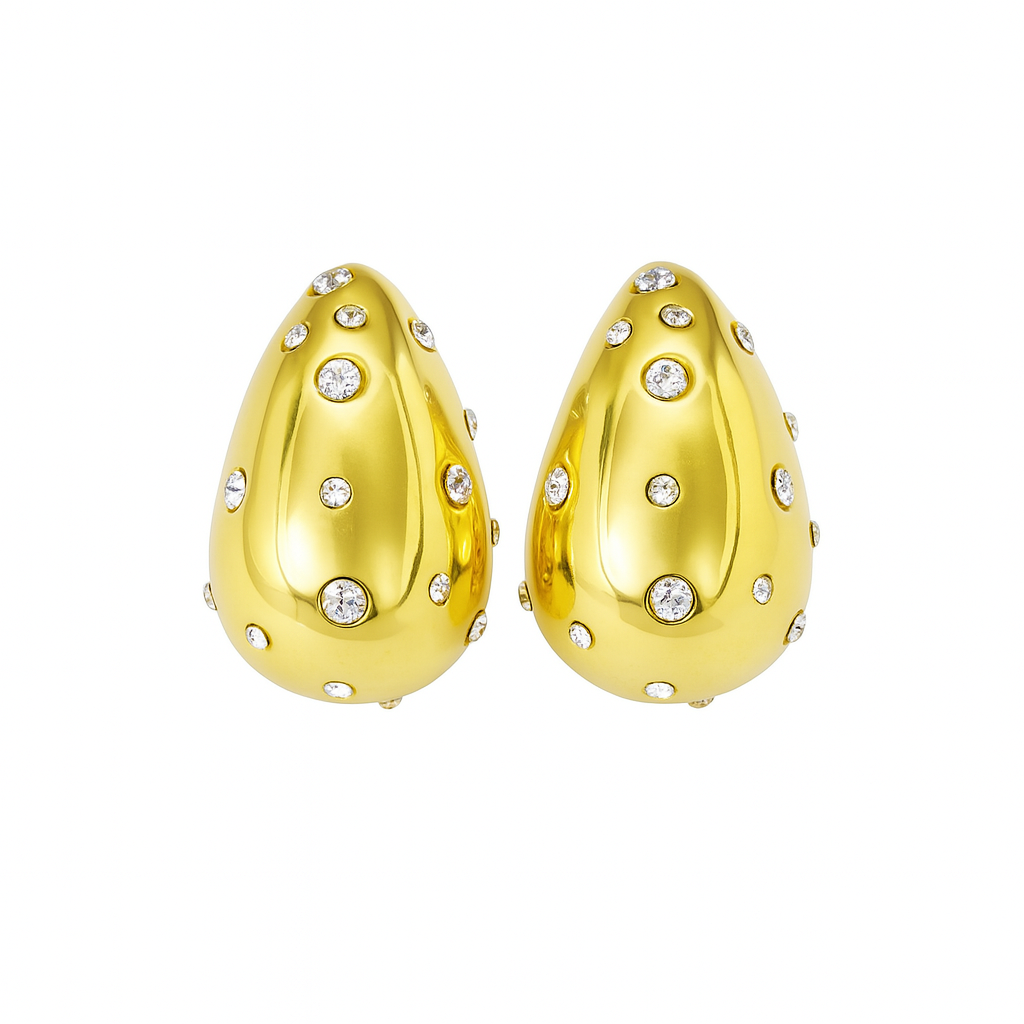 Sparkling Drop Earrings