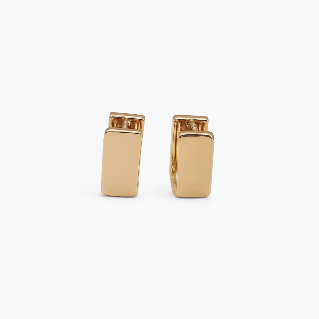 Geometric Hoop Earrings