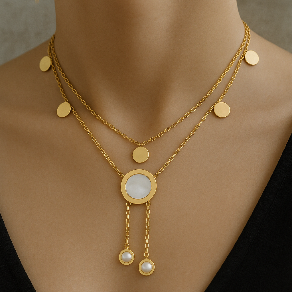 Twinkling Tassel Necklace