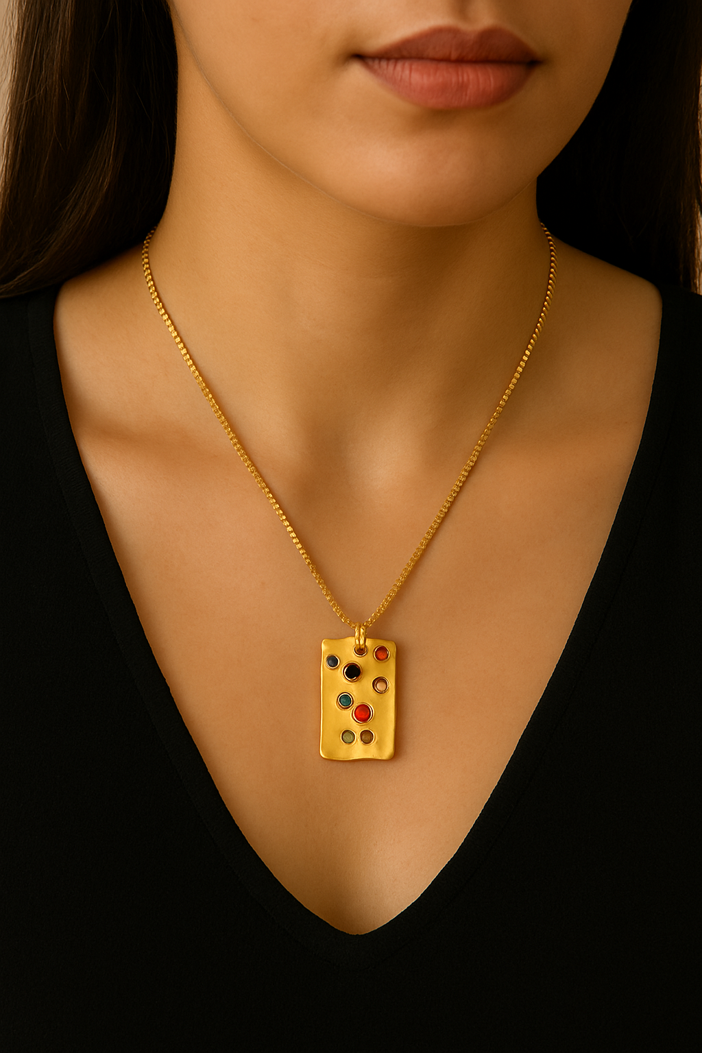 Multi-Gem Necklace