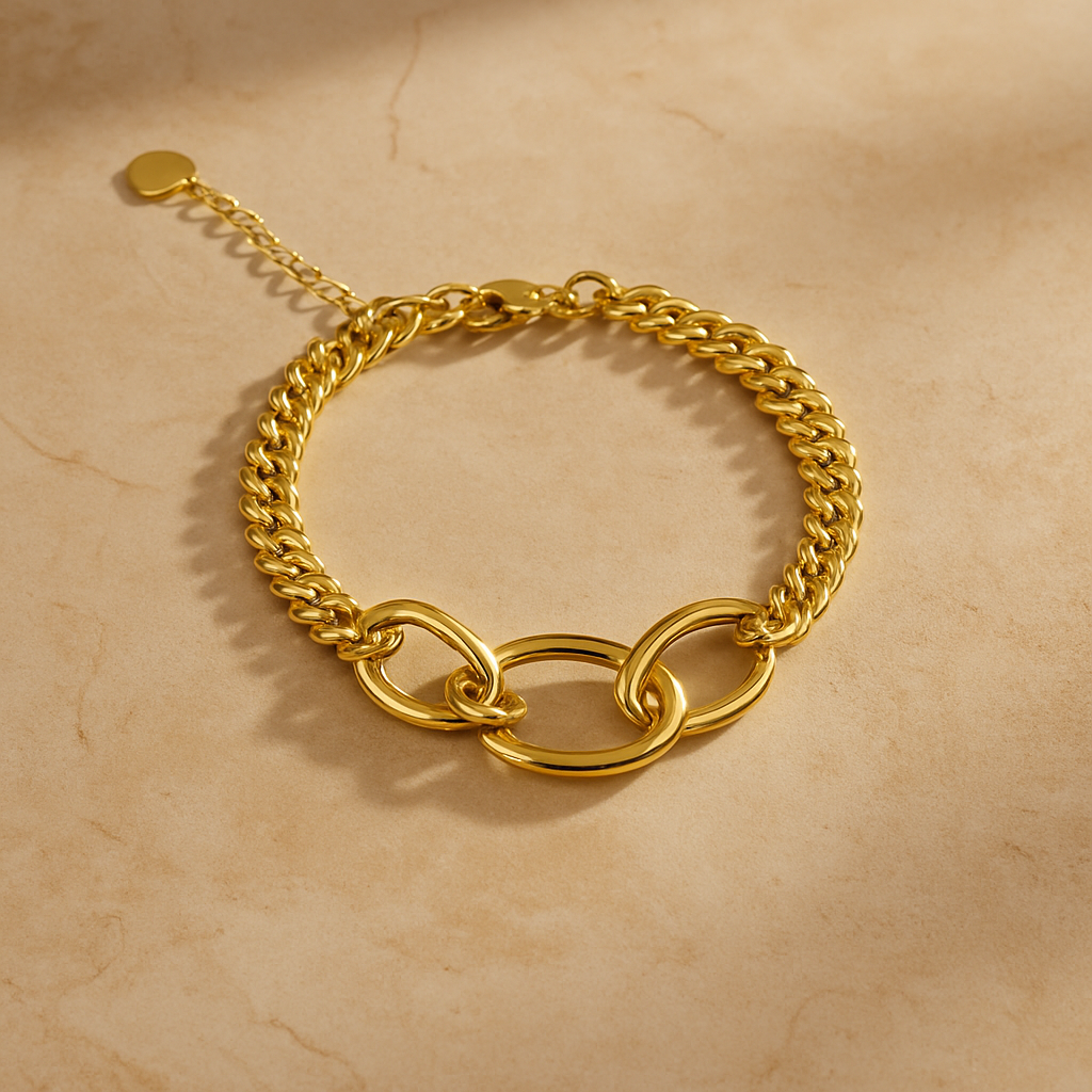 Interlocking Chain Bracelet