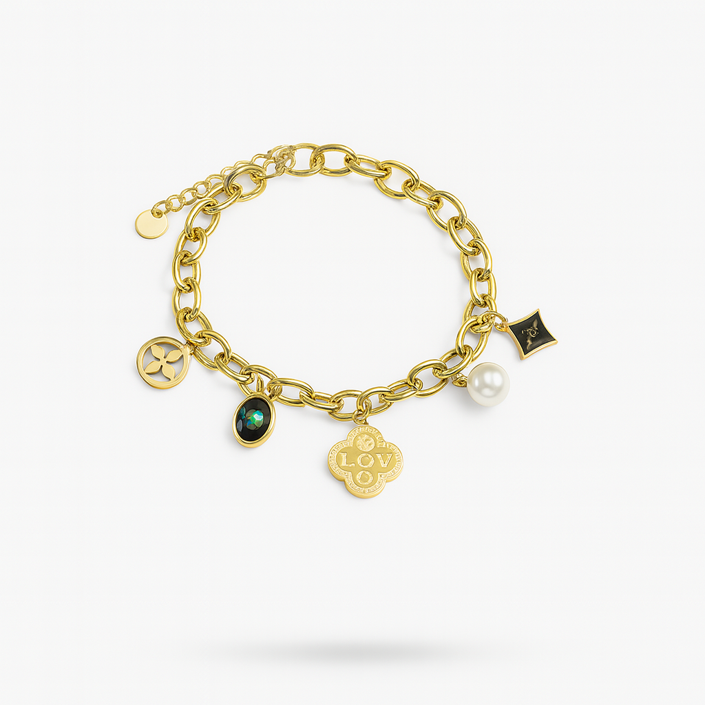 Dazzling Charm Bracelet