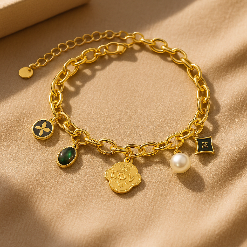 Dazzling Charm Bracelet