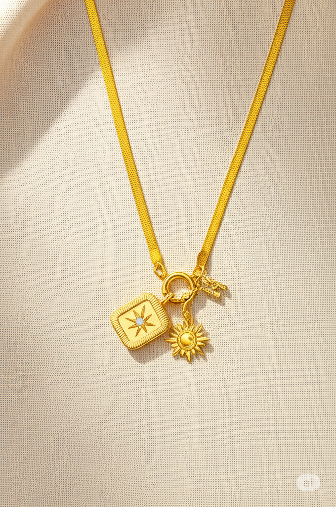 Starbeam Charm Necklace