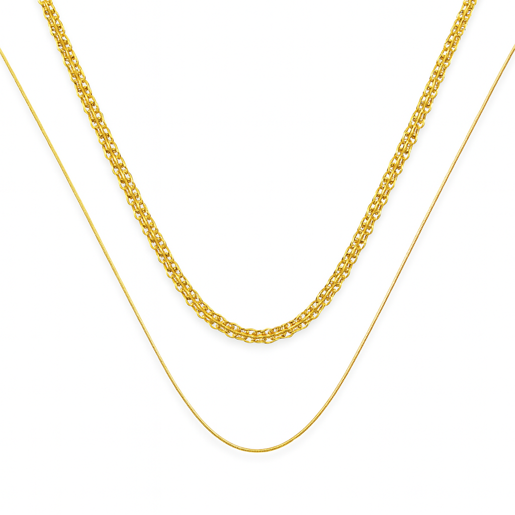Double Chain Necklace