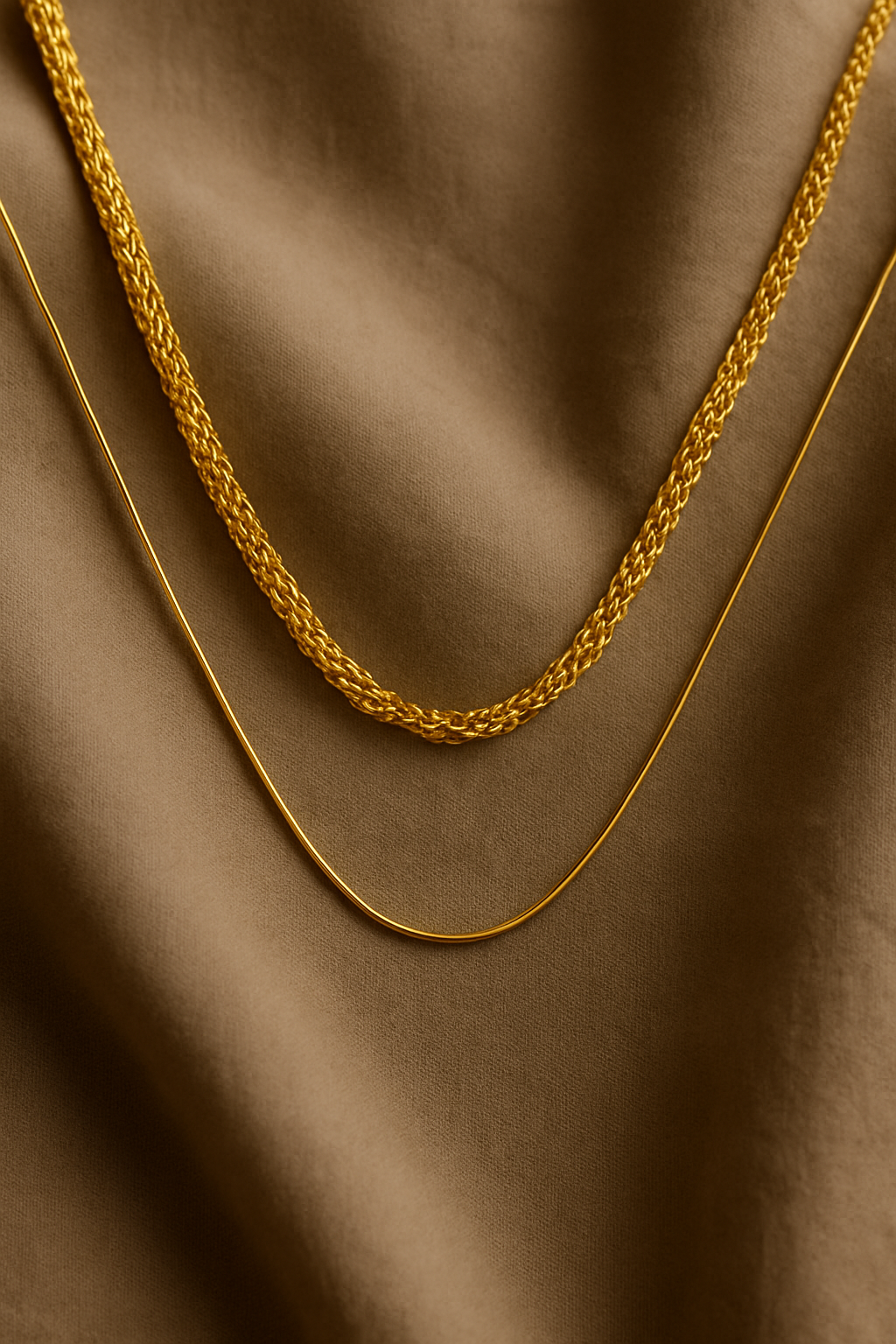 Double Chain Necklace