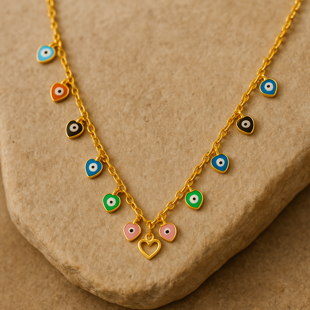 Colorful Evil Eye Necklace