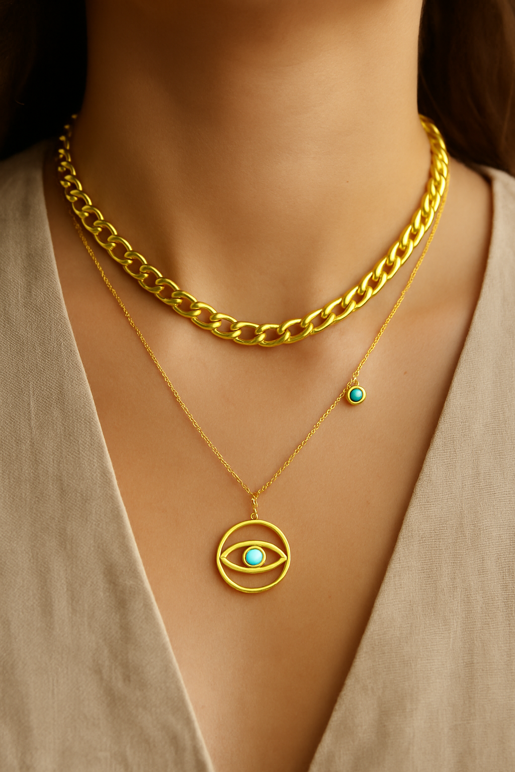 Protective Eye Necklace