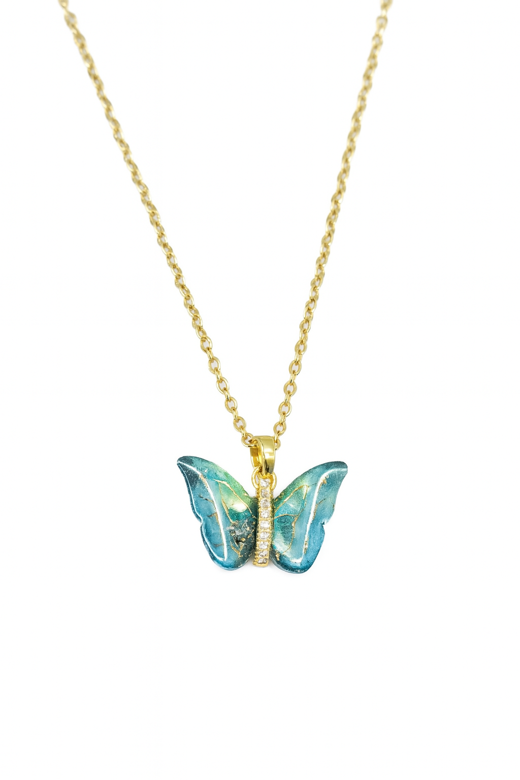 Ocean Butterfly Necklace