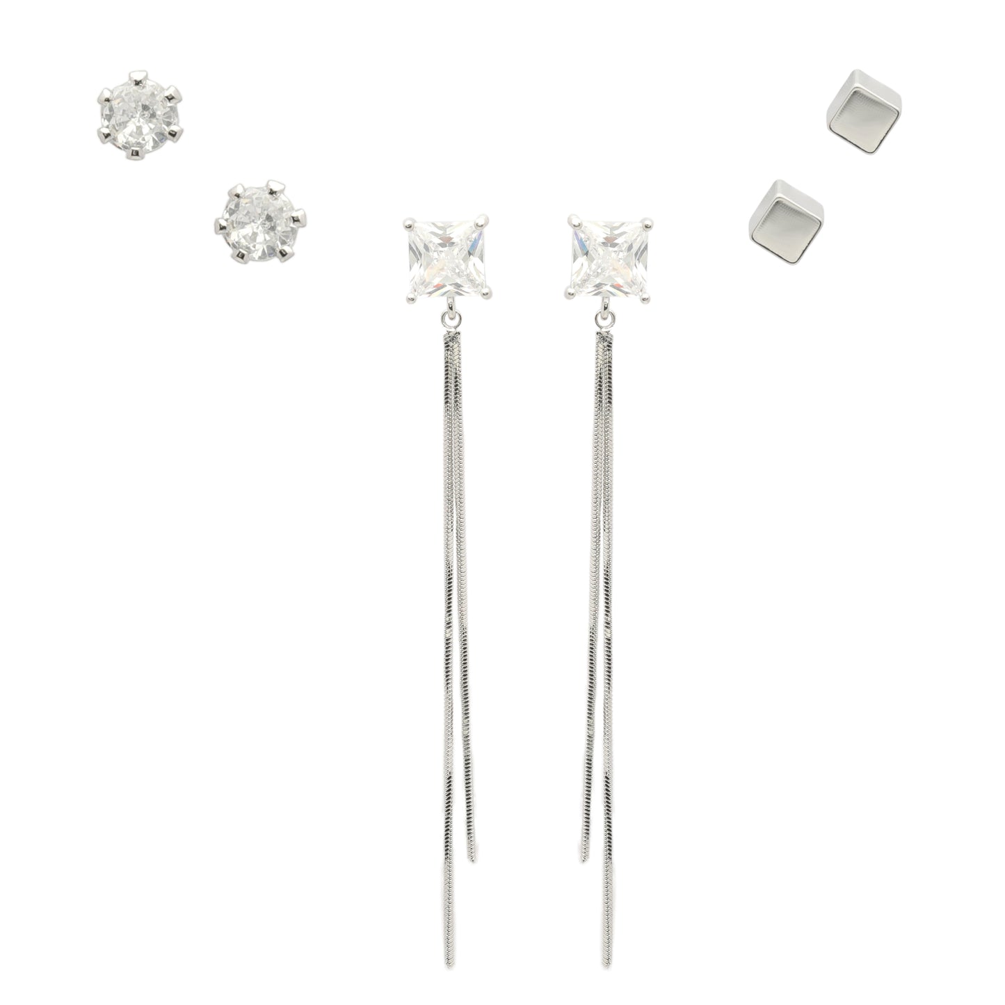 Sparkling Earrings Set