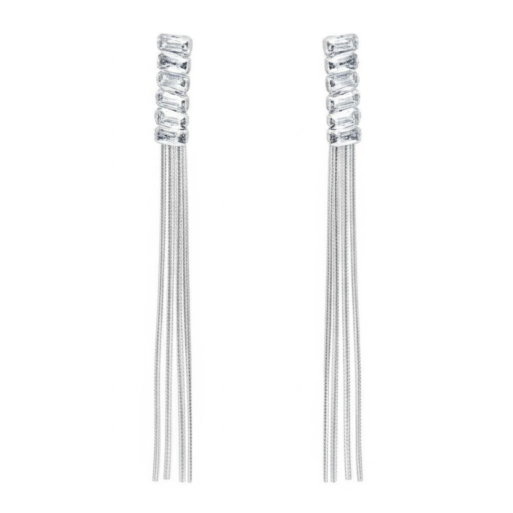 Dazzling Tassel Earrings