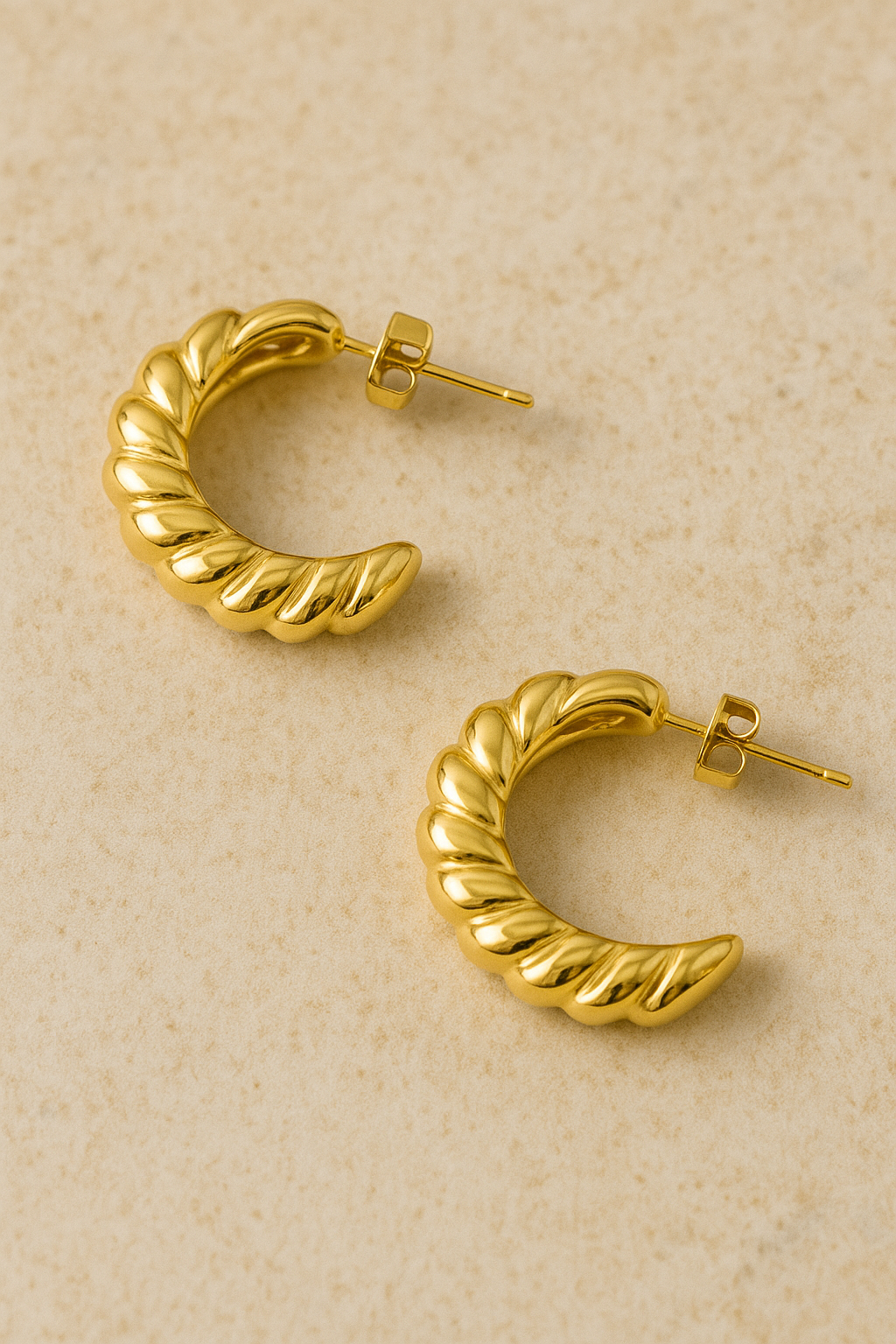 Intricate Hoop Earrings