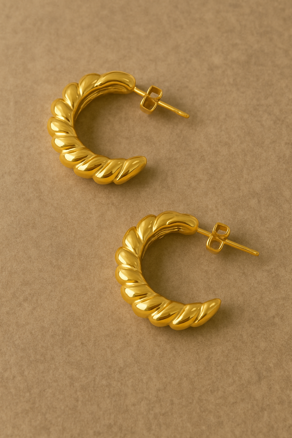 Intricate Hoop Earrings