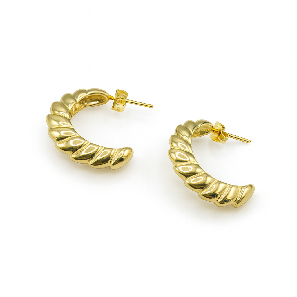 Intricate Hoop Earrings
