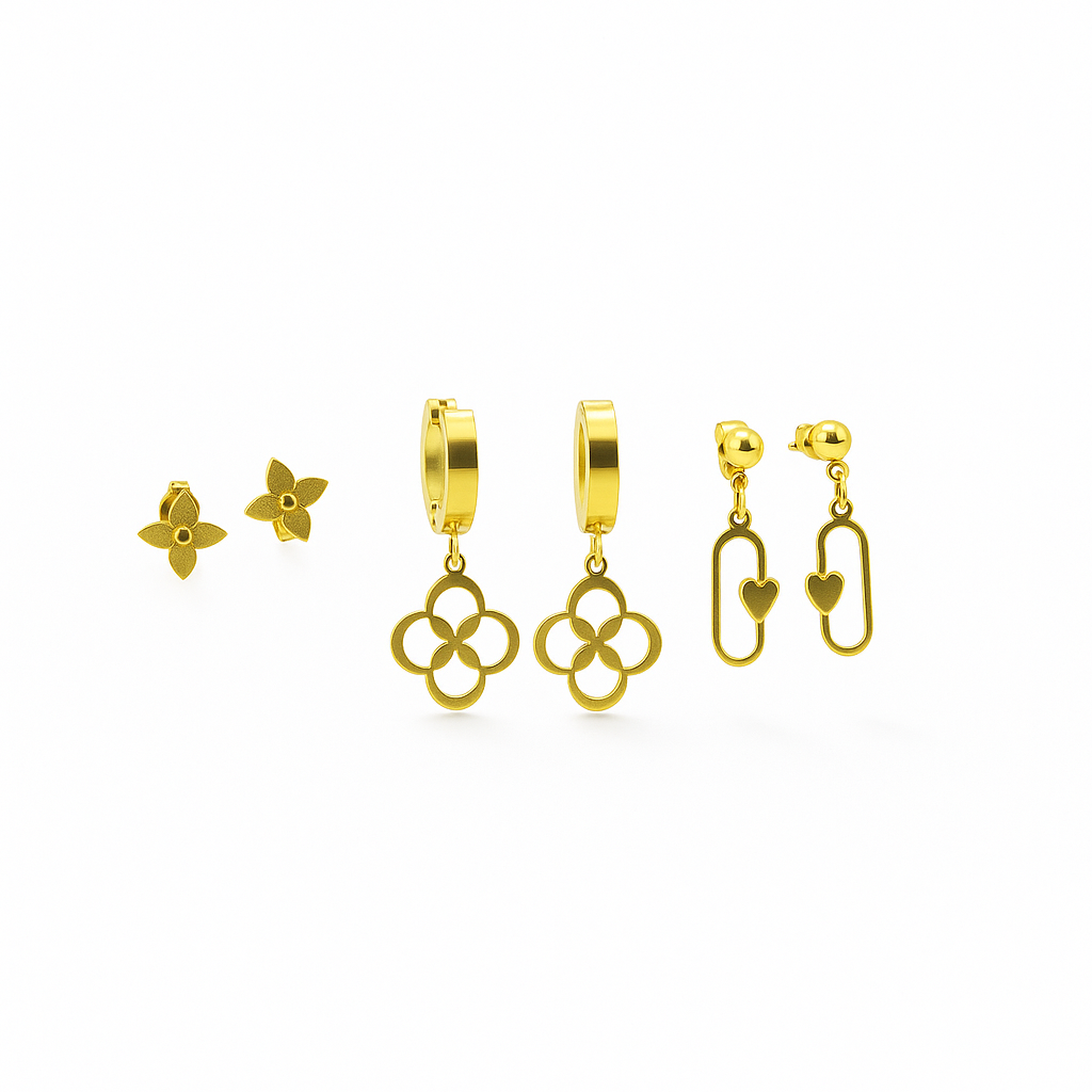 Trendy Earrings Set