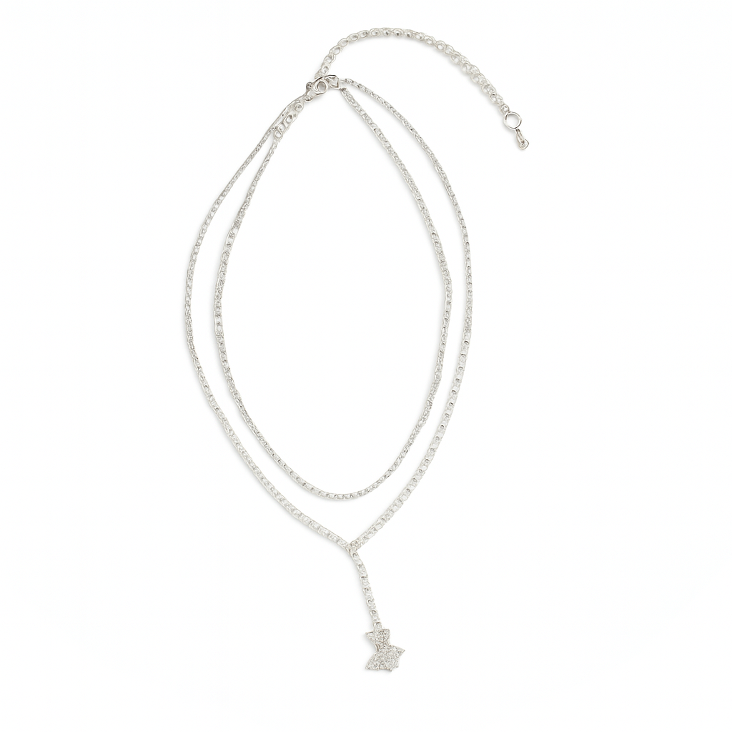 Crystal Butterfly Anklet