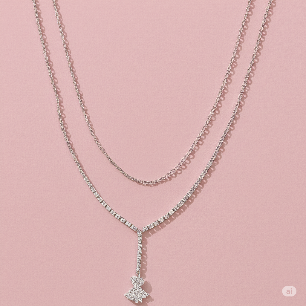 Crystal Butterfly Anklet
