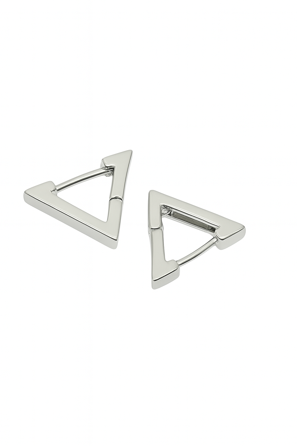 Minimalist Triangle Earrings