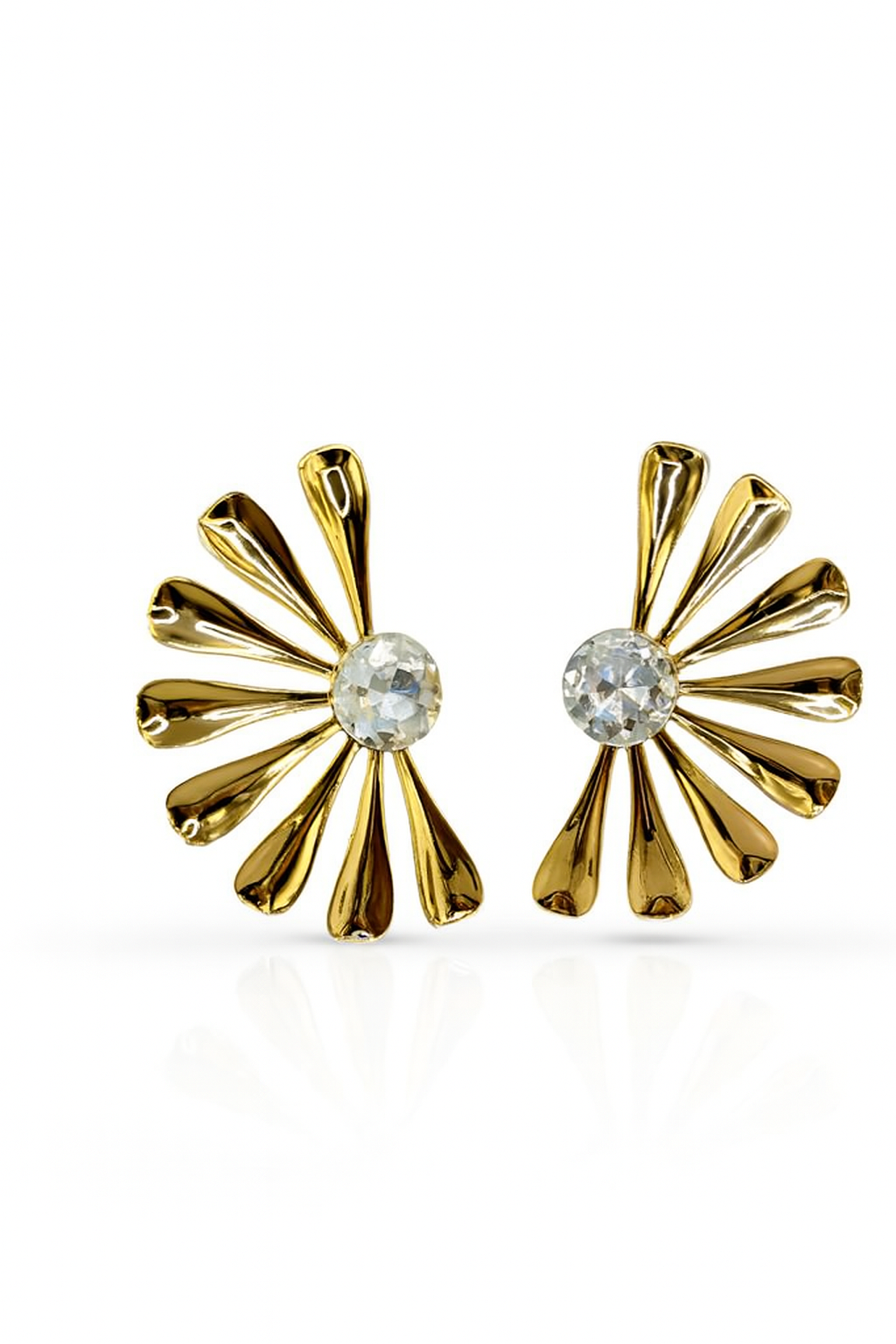 Flower Brooch Earrings