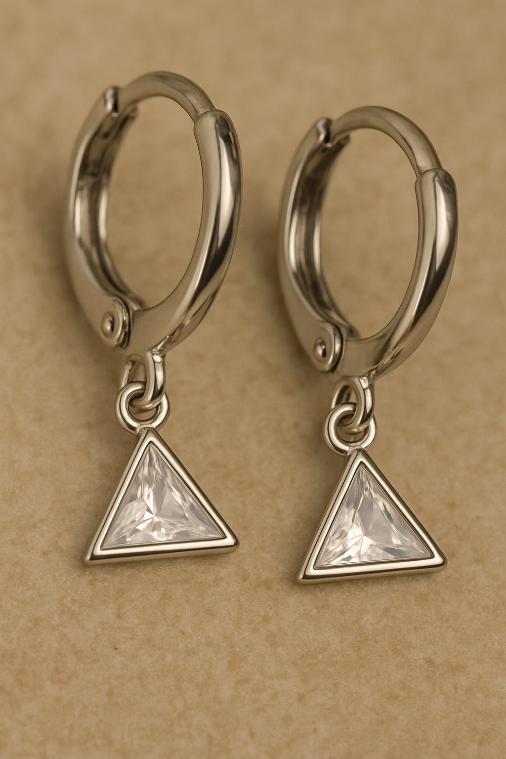 Mini Triangle Hoops