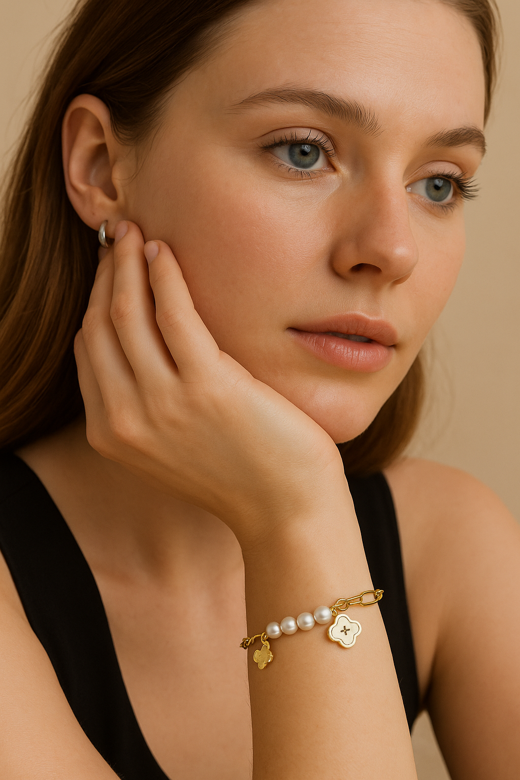 Timeless Pearl Clover Combo