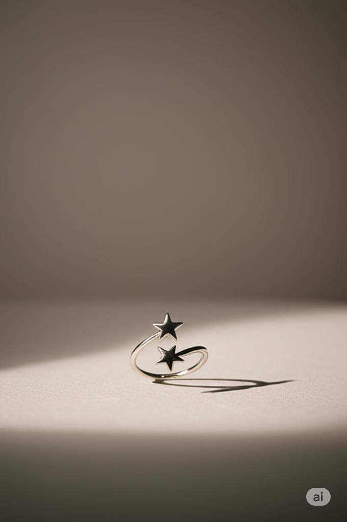 Twin Star Ring