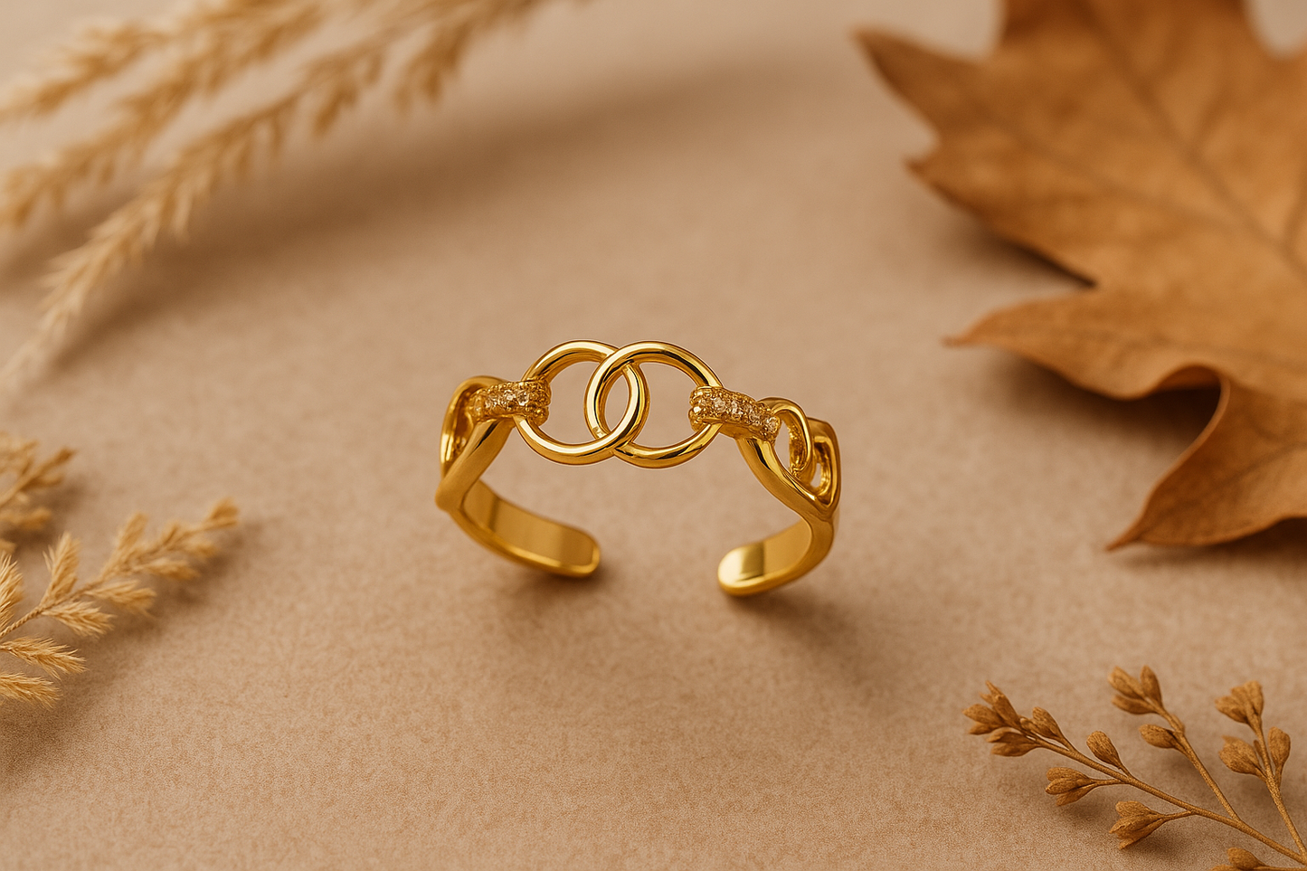Linked Infinity Ring