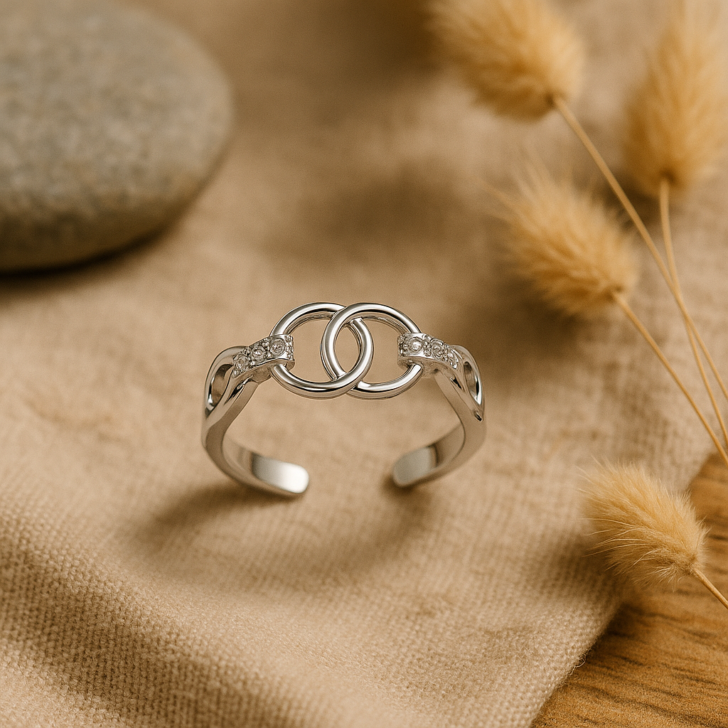 Linked Infinity Ring