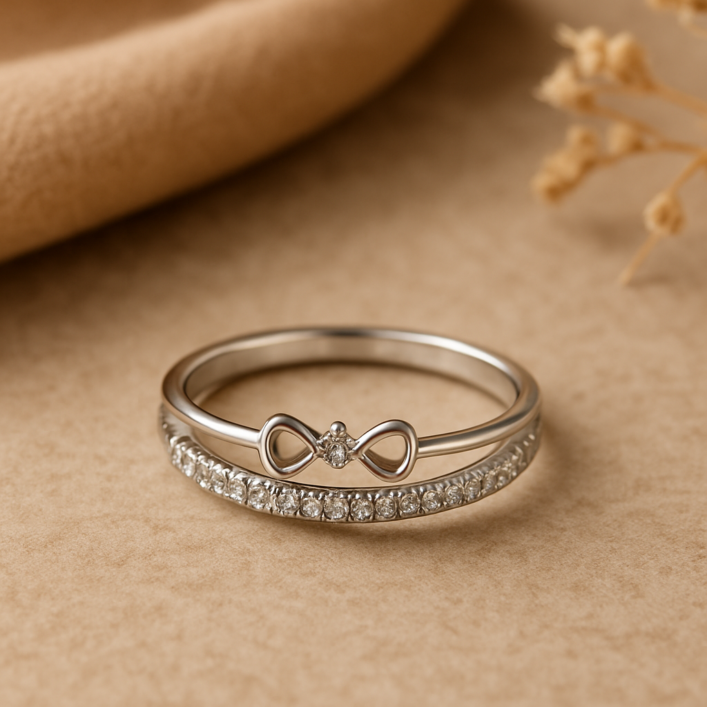 Bow Sparkle Ring