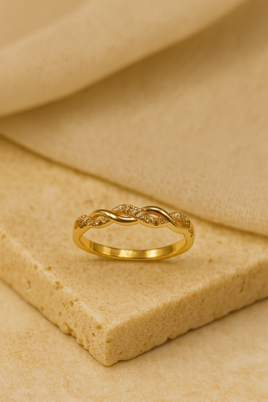 Woven Sparkle Ring