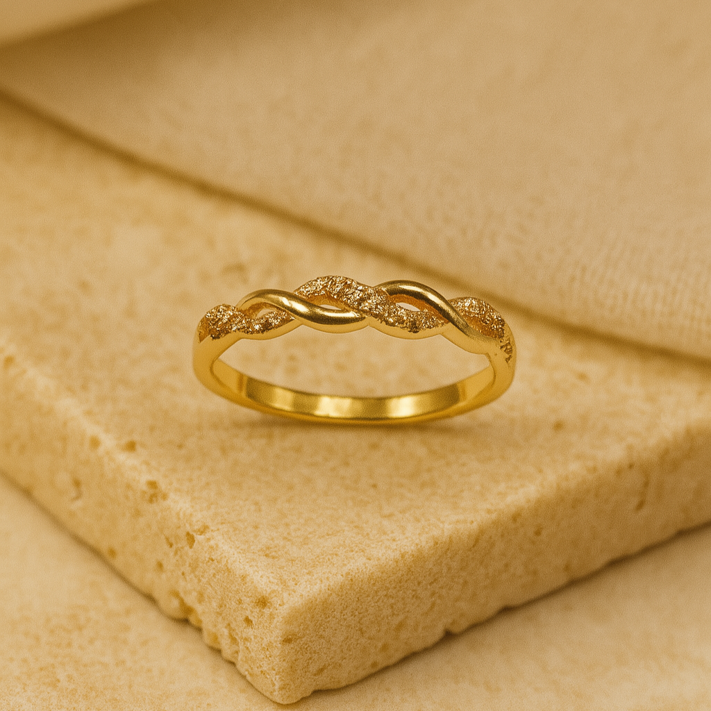 Woven Sparkle Ring