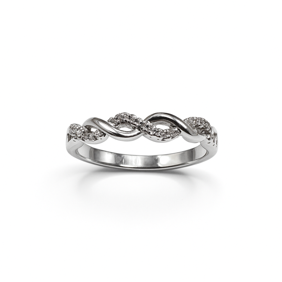 Woven Sparkle Ring