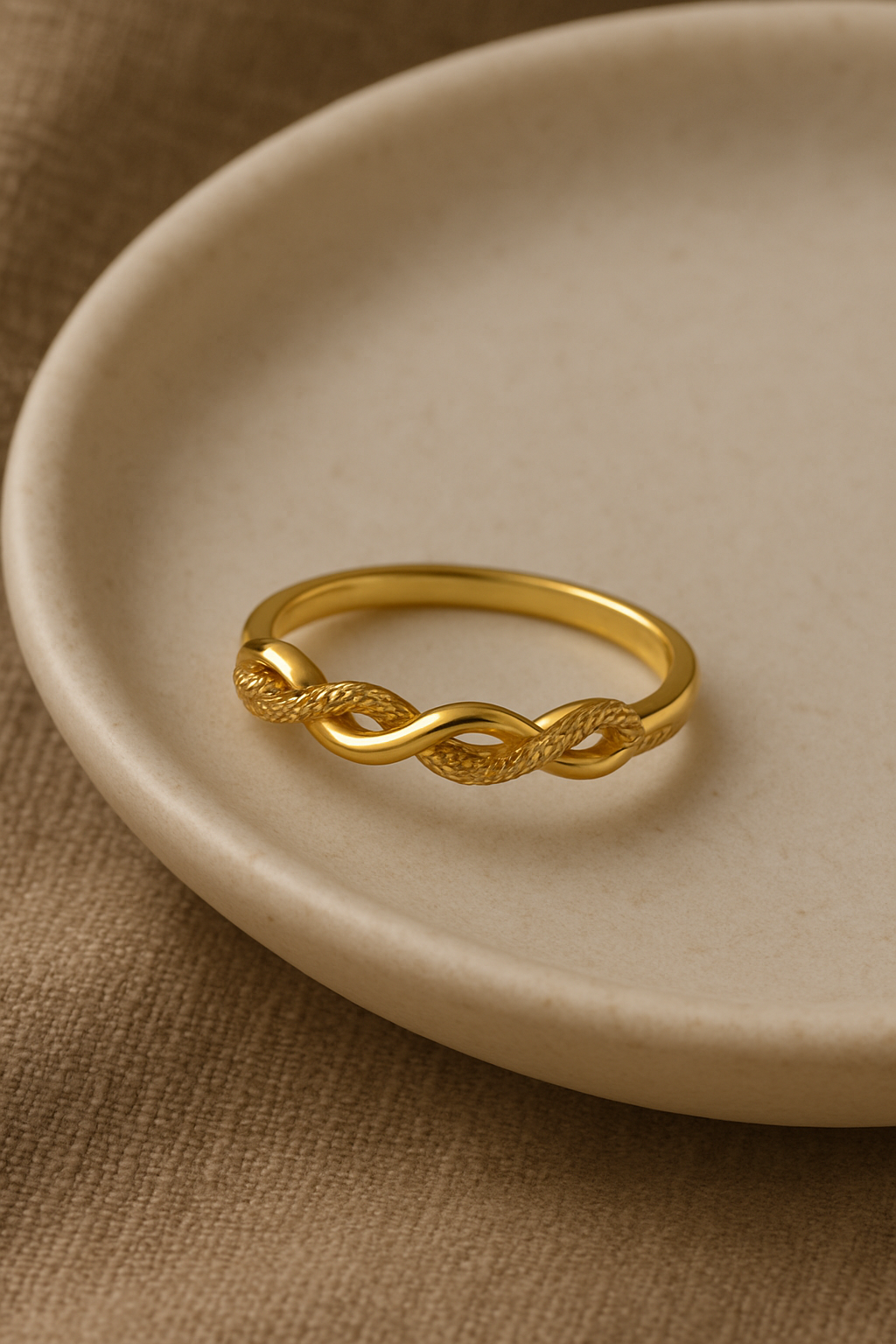 Woven Sparkle Ring