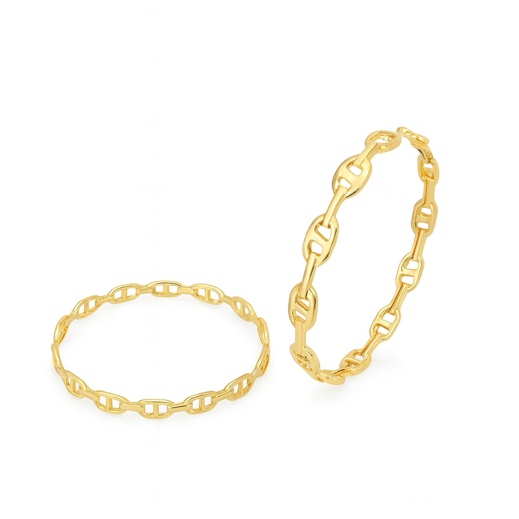 Anchor Link Earrings