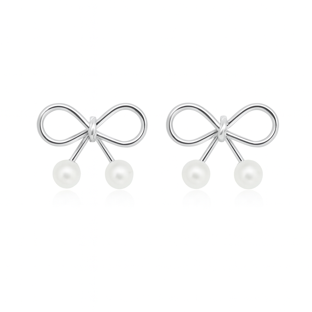 Dainty Bow Earrings