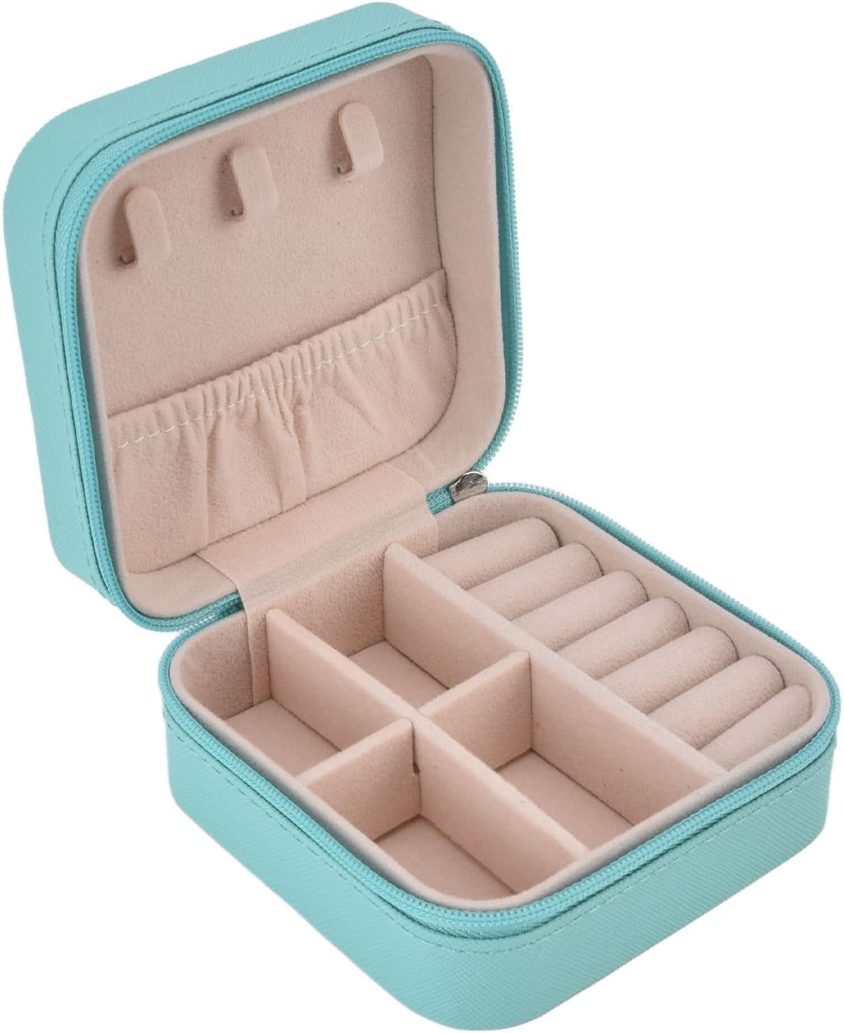 Stylish and functional jewelry organizer for secure, tangle-free accessory storage at home or on the go.