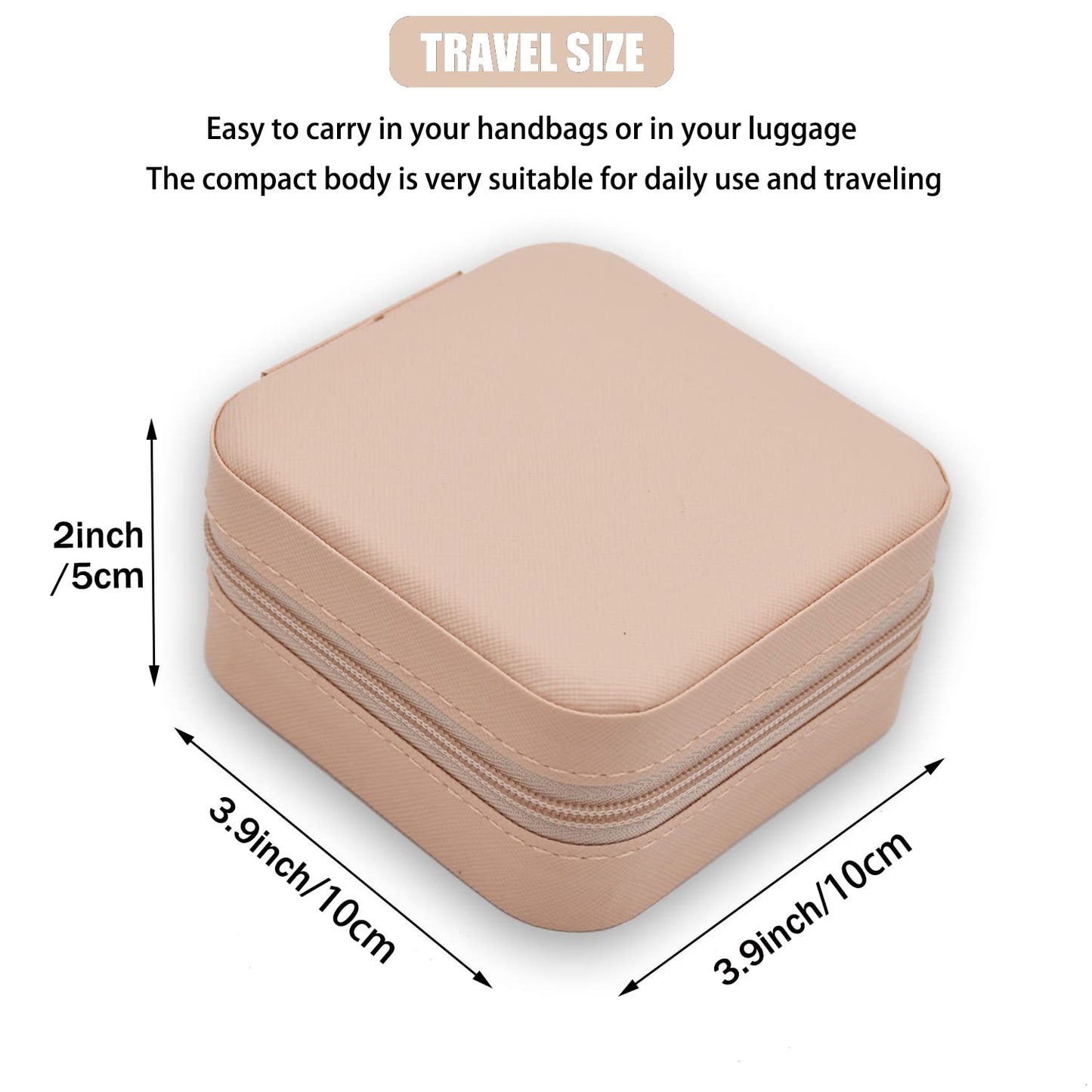 Stylish and functional jewelry organizer for secure, tangle-free accessory storage at home or on the go.
