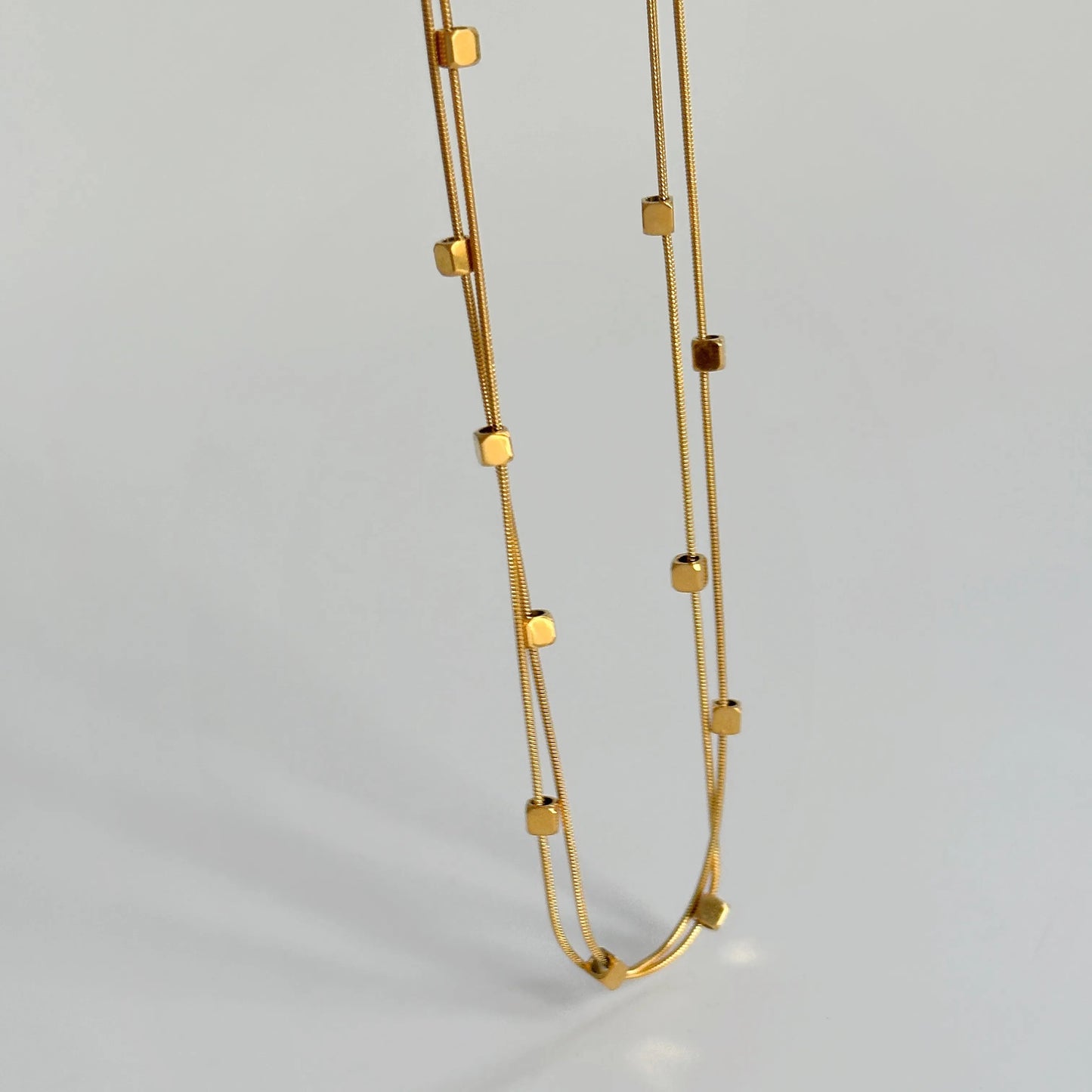 Square Sparkle Necklace