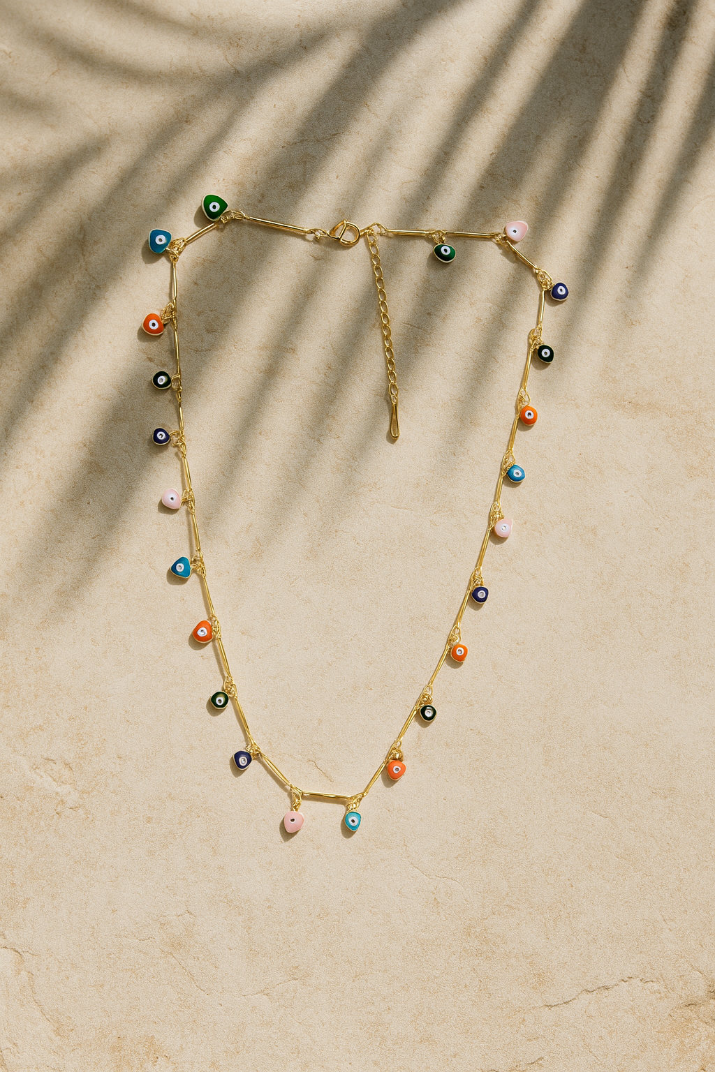 Colorful Evil Eye Necklace