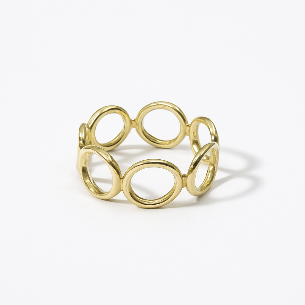 Oval Link Open Ring