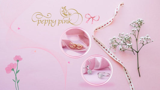 Affordable and trendy Peppy Pink jewelry collection in soft pastel tones.