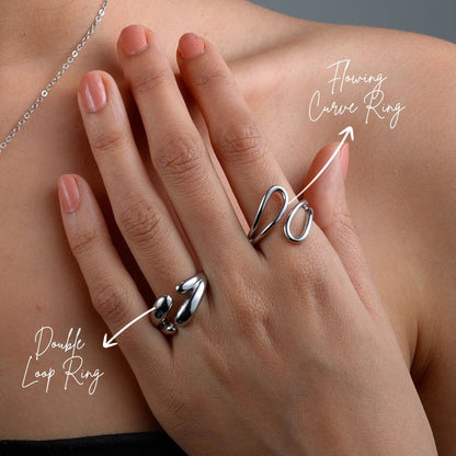 Double Loop Ring