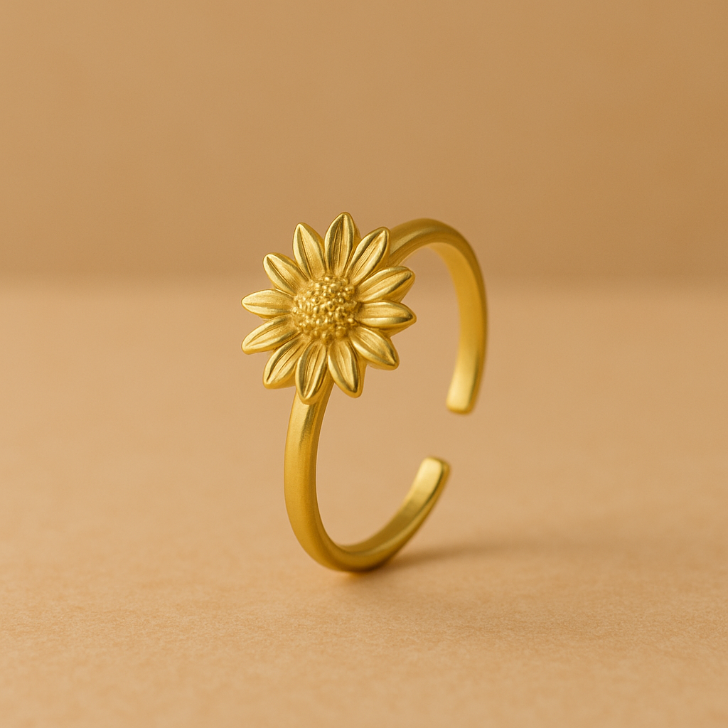 Sunflower Bloom Ring