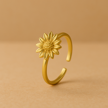Sunflower Bloom Ring